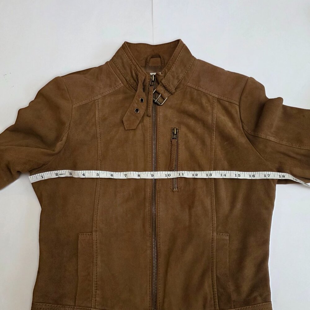 Arizona Jean Company Tan Leather Jacket - Picture 15 of 16